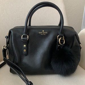 Kate Spade Black Bag w/ Adjustable Crossbody Strap